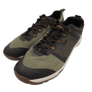 Keen Explore Low Vent (Mens 11.5) Hiking Shoes Green Black Sneakers Konnectfit